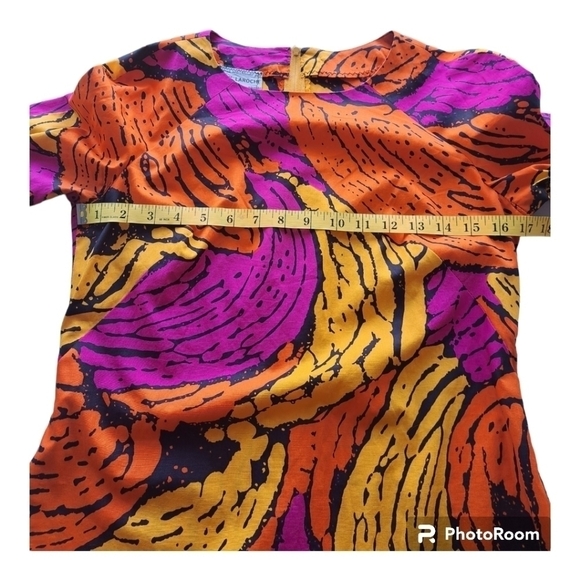 Guy Laroche en triomphe de Boussac couture vintage mini dress top or tunics - Picture 8 of 11